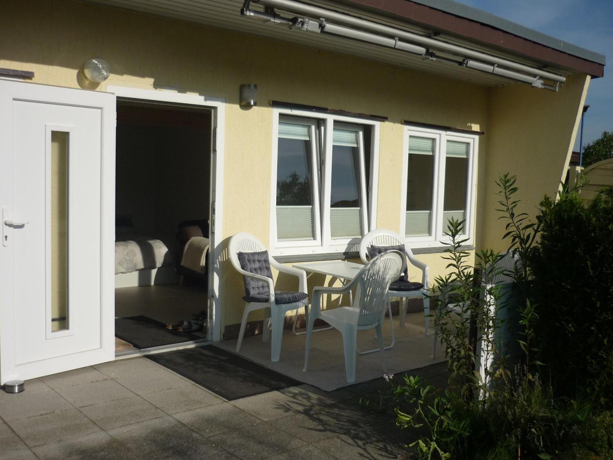 Bungalow Oase Der Ruhe Lobbe Esterno foto